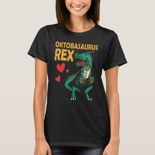 Camiseta Dinosaurios Hombres Danza Con El Corazón Sausage O