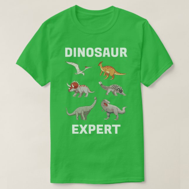 Camiseta Dinosaurios III (Diseño del anverso)