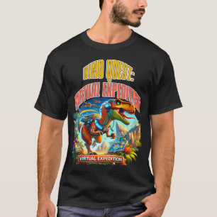 Camiseta Dinosaurios Jugando Videojuegos - Dino Quest virtu