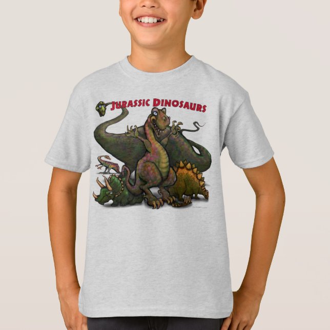 Camiseta Dinosaurios Jurásicos (Anverso)
