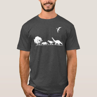 Camiseta Dinosaurios Niños O Adultos De Dinosaurios Prehist