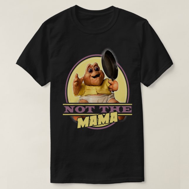 Camiseta Dinosaurios No Los Mentes Mama DNS0020501BLK  (Diseño del anverso)