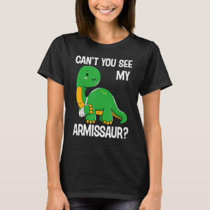 Camiseta Dinosaurios no pueden ver mis huesos rotos de armi