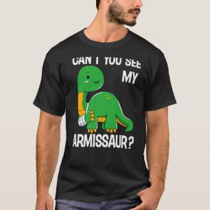 Camiseta Dinosaurios no pueden ver mis huesos rotos de armi