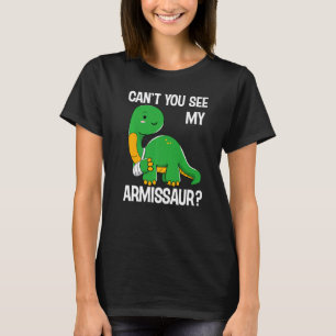 Camiseta Dinosaurios no pueden ver mis huesos rotos de armi