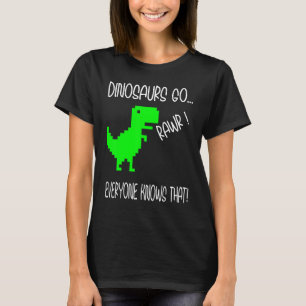 Camiseta Dinosaurios Rawr