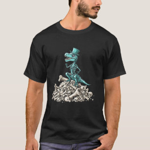 Camiseta Dinosaurios Skeleton Fossil Hunter Paleontólogo Gi