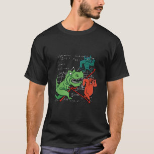 Camiseta Dinosaurios Trex Atacan Toro Y Bolsa De Oso En