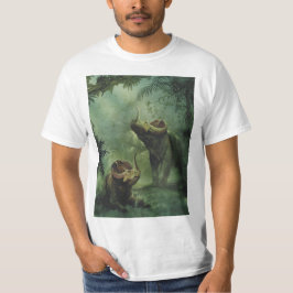 Camiseta Dinosaurios vintage, Centrosaurus en la jungla