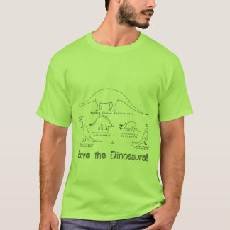 Camiseta dinosaurios y bicis