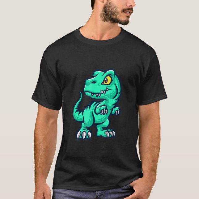 Camiseta Dinosaurs rex Kids Fun Tyrannosaurus (Anverso)