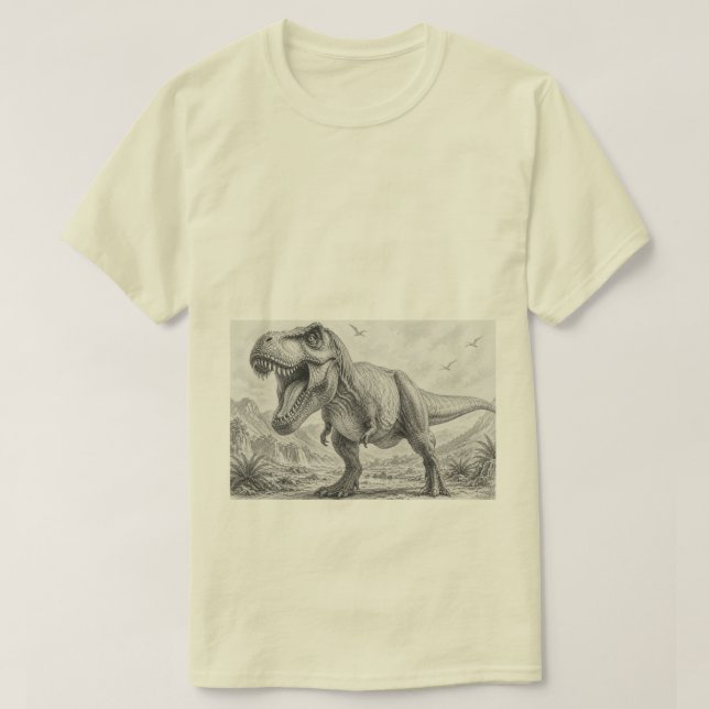 Camiseta DinosaursDiseño  (Diseño del anverso)