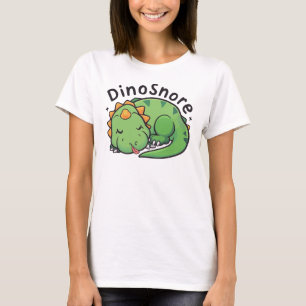 Camiseta Dinosnore - Dinosaurio durmiente