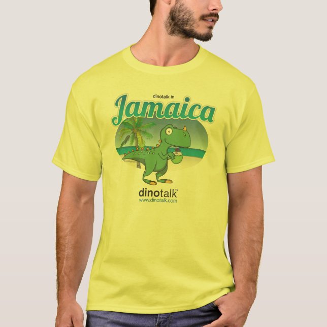 Camiseta Dinotalk en Jamaica (Anverso)