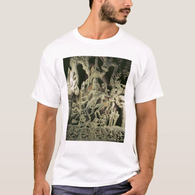 Camiseta Dintel con Shiva Nataraja, dinastía de Kakatiya (Anverso)