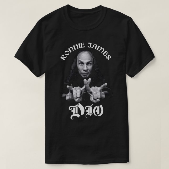CAMISETA DIO BAND     (Diseño del anverso)
