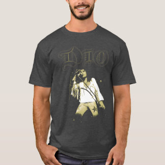 Camiseta Dio Foto Negro