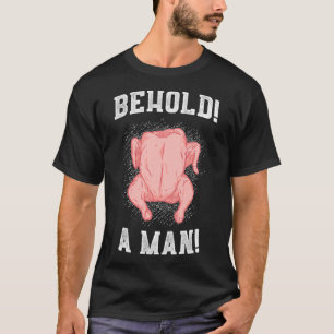 Camiseta Diógenes He Visto Un Hombre (Pollo) Filosofía Épic