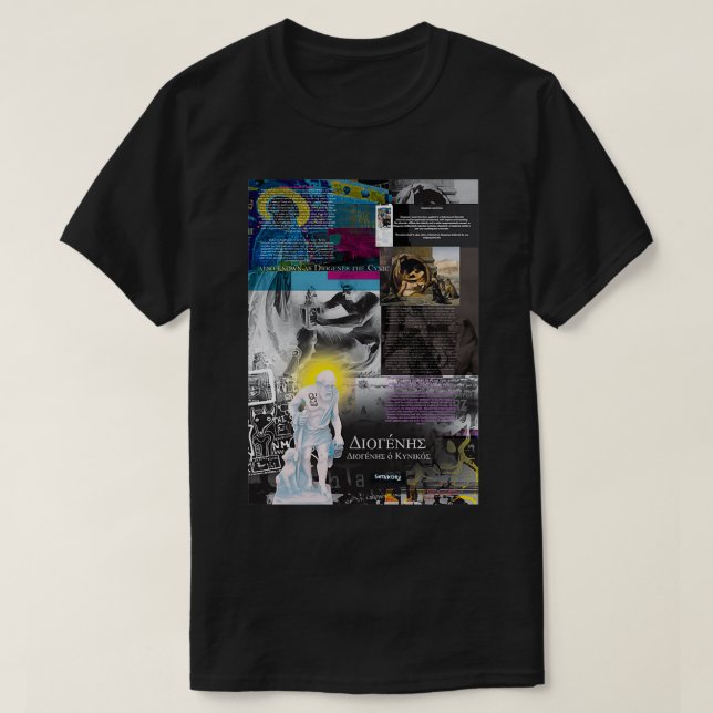 Camiseta Diógeno (Diseño del anverso)