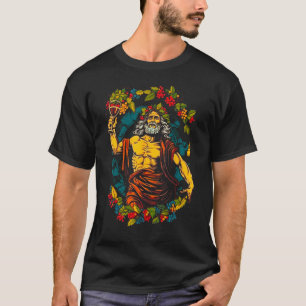 Camiseta Dionisio Dios griego de vino y placer