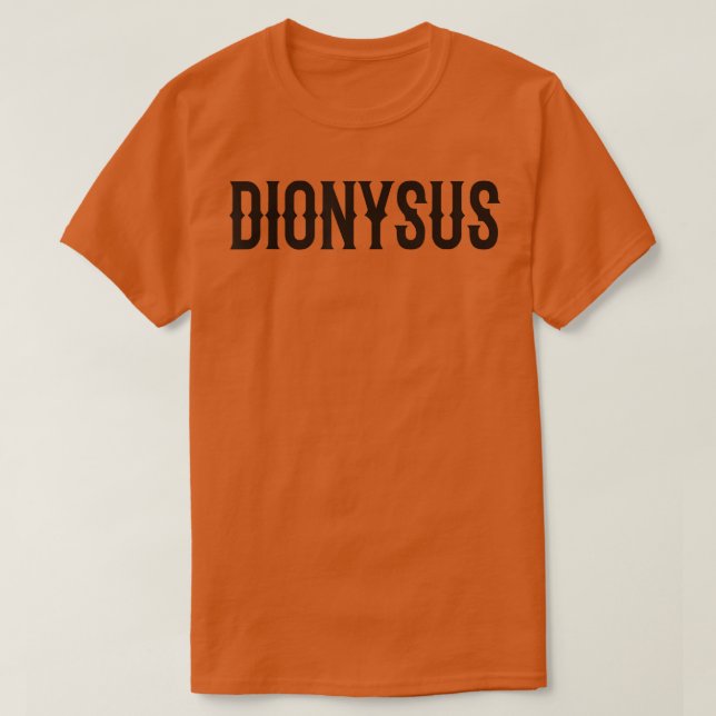 Camiseta Dionysus Costume (Diseño del anverso)