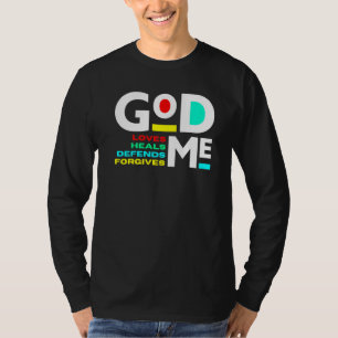 Camiseta Dios ama a los curadores defiende a los cristianos