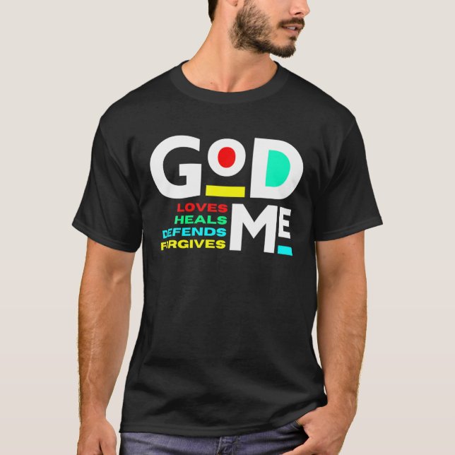 Camiseta Dios ama a los sanadores defiende (Anverso)