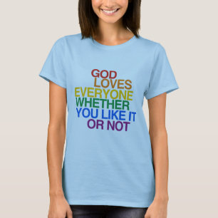 CAMISETA DIOS AMA CADA UNO -