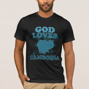 Camiseta Dios ama Camboya