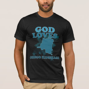 Camiseta Dios ama Congo Kinshasa