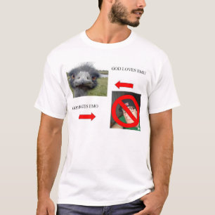 Camiseta Dios ama el Emu