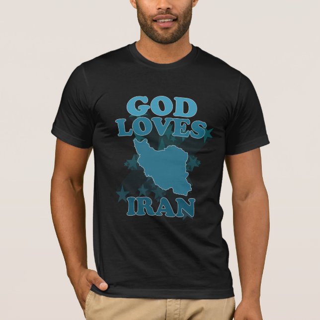 Camiseta Dios ama Irán (Anverso)