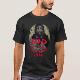 Camiseta Dios ama Trump culpable 2024 encarcelado