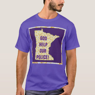 CAMISETA DIOS AYUDA A NUESTRA POLICÍA