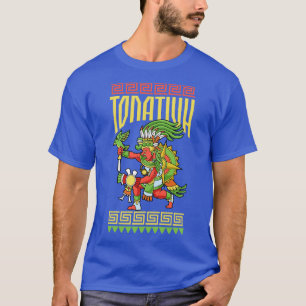 Camiseta Dios azteca del Sol Tonatiuh