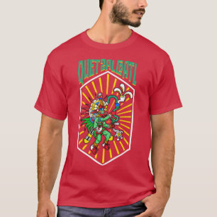 Camiseta Dios azteca del viento Quetzalcoatl