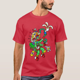 Camiseta Dios azteca del viento Quetzalcoatl 1