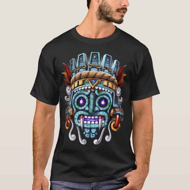 Camiseta Dios Azteca Tlaloc (Anverso)