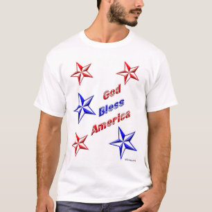 Camiseta Dios bendice América