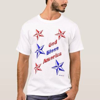 Camiseta Dios bendice América