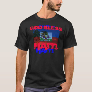 Camiseta Dios bendice, HAITÍ,
