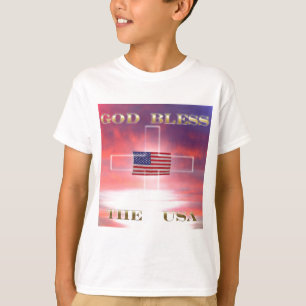 Camiseta Dios bendice los E.E.U.U.