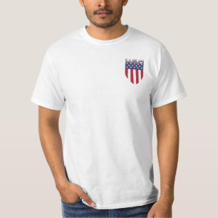 Camiseta Dios Bendiga a América Patriótico