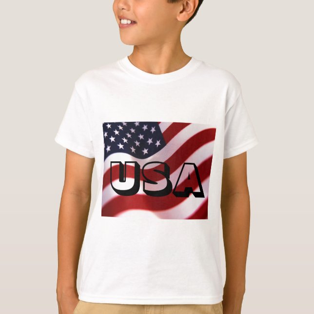Camiseta Dios bendiga a Estados Unidos (Anverso)