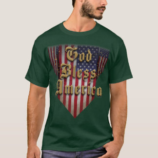 Camiseta Dios bendiga a Estados Unidos