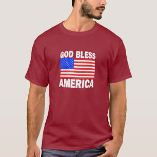 Camiseta Dios bendiga a Estados Unidos