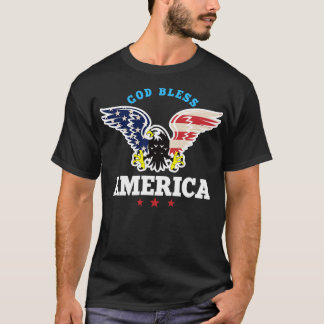 Camiseta Dios bendiga a Estados Unidos