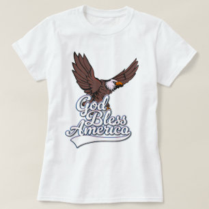 Camiseta Dios bendiga a Estados Unidos