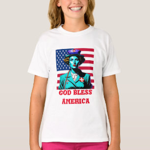 Camiseta Dios bendiga a Estados Unidos