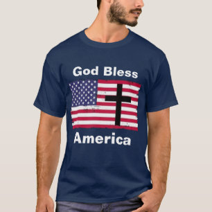 Camiseta Dios bendiga a Estados Unidos